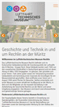 Mobile Screenshot of luftfahrttechnisches-museum-rechlin.de